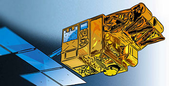 satellite illustration realiste bd