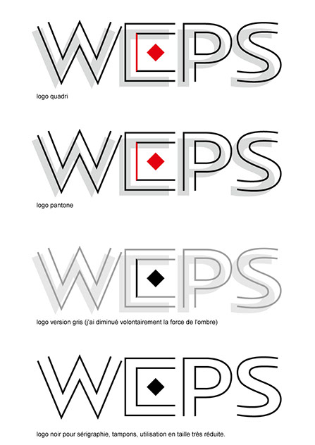 travail sur le logo weps