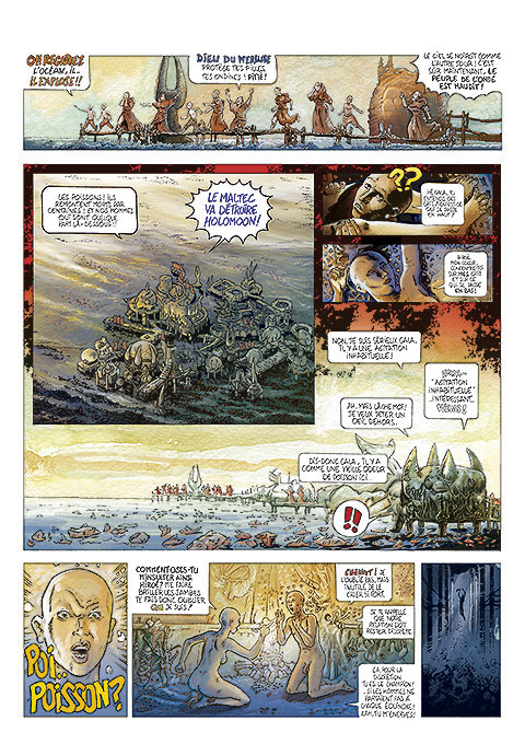 planche de bd aussel